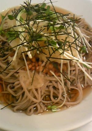 夏の蕎麦はこれ♪おろし納豆♪-レシピのメイン写真