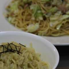 รูปของ 離乳食～取分けでツナとキャベツのパスタ