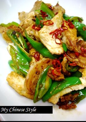 中華の伝統★揚げた豆腐と肉炒め・家常豆腐-レシピのメイン写真