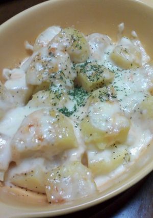 簡単♪ジャガイモのマヨチーズ焼き-レシピのメイン写真