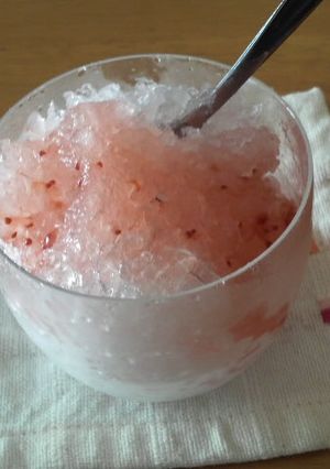 ジャムで作る!かき氷シロップ-レシピのメイン写真