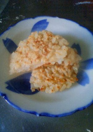 離乳食にも☆ご飯のｶﾘｶﾘ焼き-レシピのメイン写真