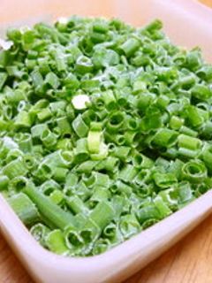 下宿生応援レシピ!青ねぎの冷凍保存方法-レシピのメイン写真