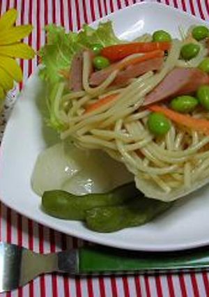簡単☆彡冷たいパスタ♪-レシピのメイン写真