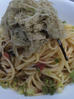 W昆布の梅パスタ-レシピのメイン写真