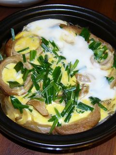 くるま麩の卵とじ☆タジン鍋で☆-レシピのメイン写真