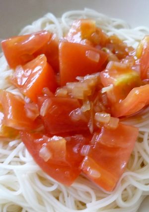 和風冷製パスタ風-レシピのメイン写真