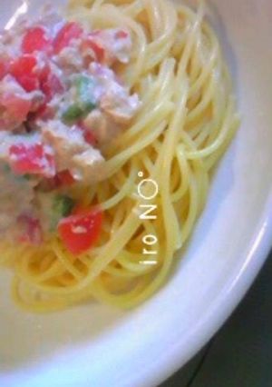 トマトとツナとオクラの冷製パスタ-レシピのメイン写真