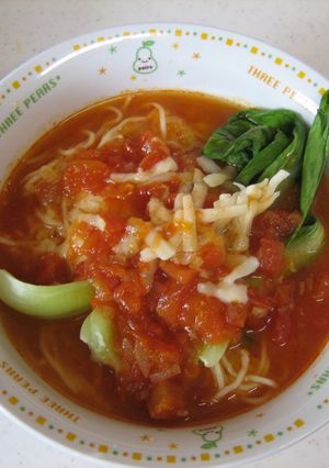 とまとらうめん-レシピのメイン写真