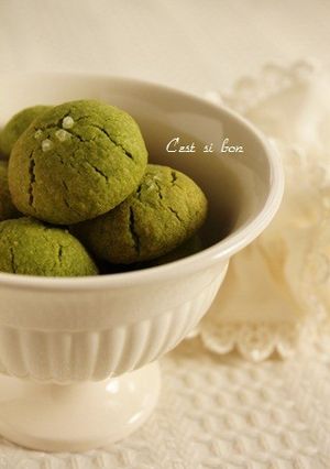 抹茶の塩サブレ-レシピのメイン写真