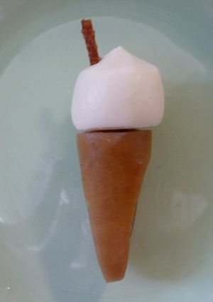 アイス～??　＜キャラ弁＞-レシピのメイン写真