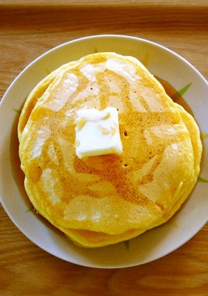 薄力粉でつくる、ホットケーキ-レシピのメイン写真