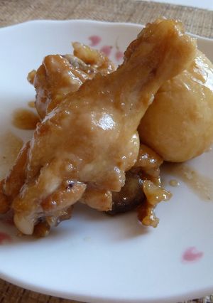 鶏手羽元のさっぱり煮with煮卵-レシピのメイン写真