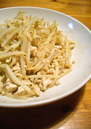 財布に優しい✿もやしとひき肉炒め-レシピのメイン写真