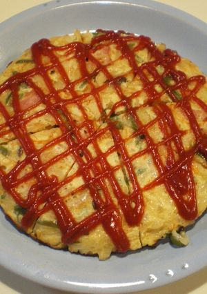 野菜たっぷりスパニッシュオムレツ-レシピのメイン写真