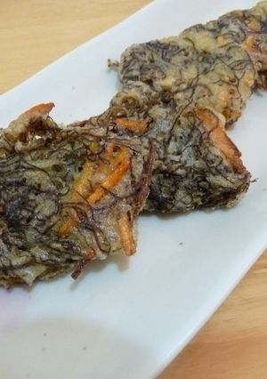 もずくの天ぷら-レシピのメイン写真