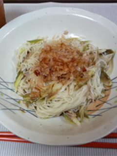 そうめんチャンプルー with みょうが-レシピのメイン写真