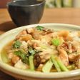 レンジで簡単♪豚肉と小松菜のみぞれ煮