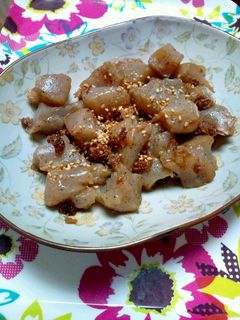 こんにゃくのおかか炒め-レシピのメイン写真