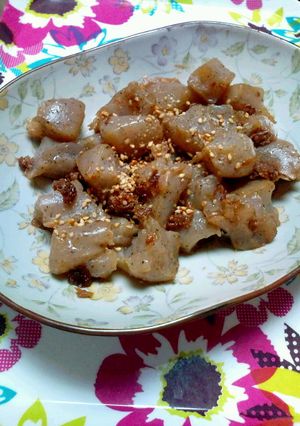 こんにゃくのおかか炒め-レシピのメイン写真