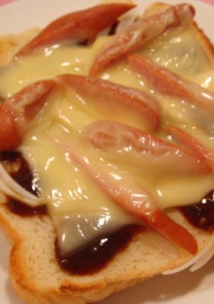 味噌ピザトースト-レシピのメイン写真