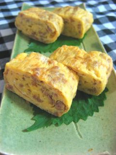 家族が大好きなひき肉入り卵焼き-レシピのメイン写真