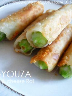 餃子の皮deオクラチーズ巻き-レシピのメイン写真