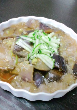 冷やしてうま~!ナスのみぞれ煮びたし♪-レシピのメイン写真