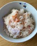 トマトとしらすの炊き込みご飯