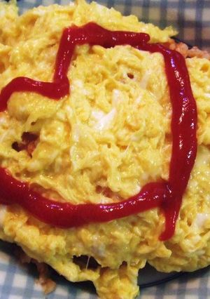 ジャーで簡単チキンライス★オムライス-レシピのメイン写真