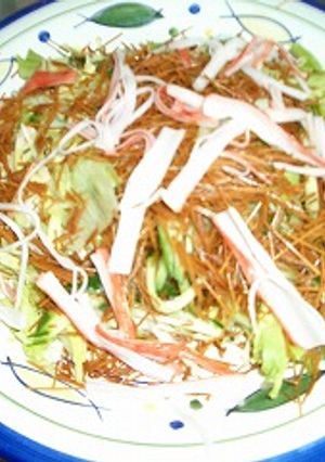 パリパリそうめんサラダ-レシピのメイン写真