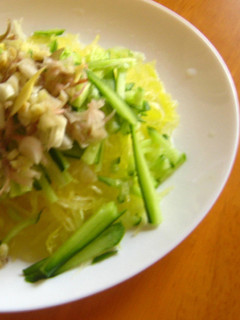 金糸瓜deそうめん-レシピのメイン写真