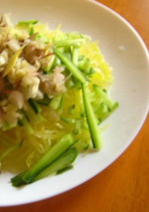 金糸瓜deそうめん-レシピのメイン写真