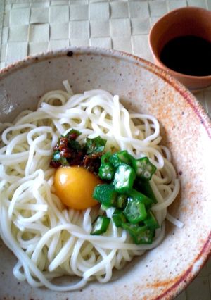 簡単美味しい♡冷やし肉味噌うどん♡-レシピのメイン写真