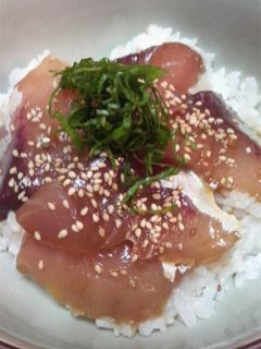 お刺身の漬け丼-レシピのメイン写真