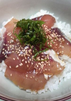 お刺身の漬け丼-レシピのメイン写真