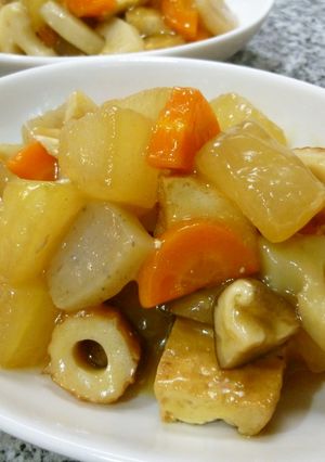 おばぁちゃんの味！冬瓜ののっぺい-レシピのメイン写真