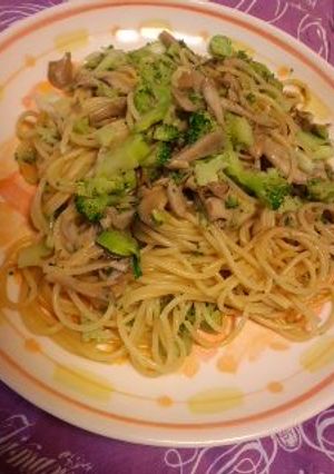 舞茸とブロッコリーのパスタ-レシピのメイン写真