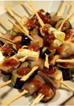沖縄豚肉みそ田楽焼き-レシピのメイン写真