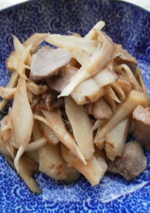 おつまみに☆ごぼうと砂肝の和え物-レシピのメイン写真