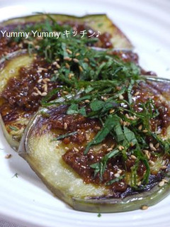 白なすの肉味噌のせ♪-レシピのメイン写真