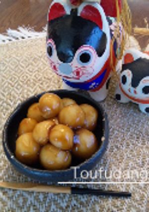豆腐と白玉粉でみたらし団子♪-レシピのメイン写真