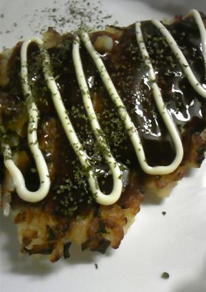 余ったご飯でお好み焼きもどき!?-レシピのメイン写真