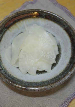 簡単！おいしい！！大根の酢漬け-レシピのメイン写真