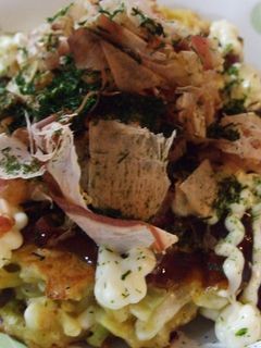 豆腐と卵でふわふわお好み焼き♪-レシピのメイン写真