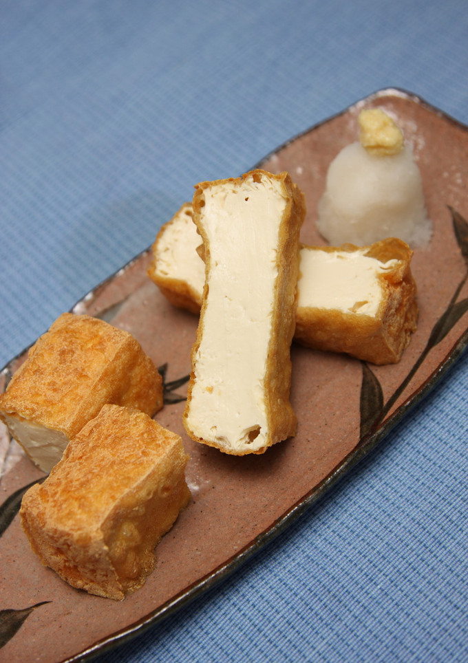 中はトロ～リ外はサクサクの手作り厚揚げ♪-レシピのメイン写真