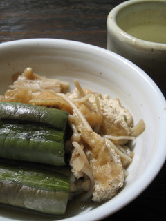 みどり茄子の煮物-レシピのメイン写真
