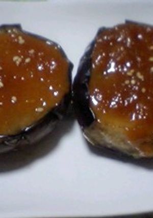 まったりほんわり≫米・丸茄子の甘味噌田楽-レシピのメイン写真