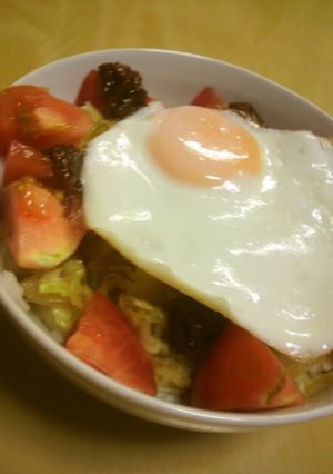 ｡ஐ｡野菜丼　～うまみ肉味噌風～　｡ஐ｡-レシピのメイン写真