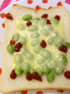 簡単★えだまめチーズトースト★-レシピのメイン写真